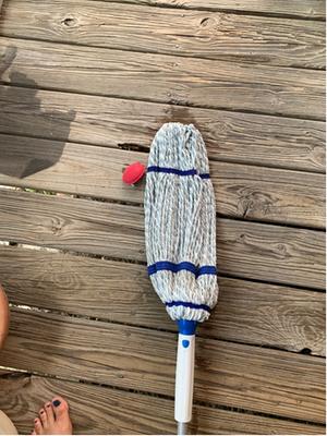 Quickie WipeOut Cotton Twist Wet Mop 2116696 at Lowes.com