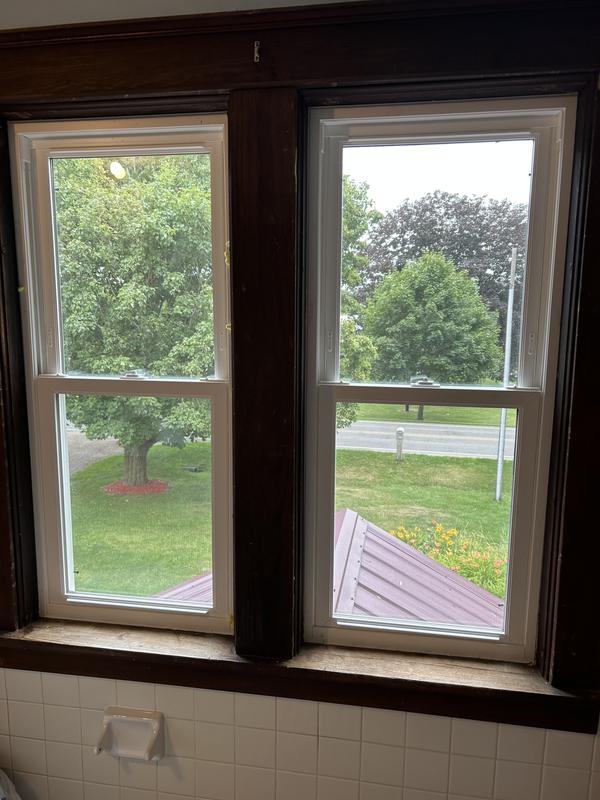 Pella 150 Series 23-1/2-in x 53-1/2-in White Exterior White Interior ...