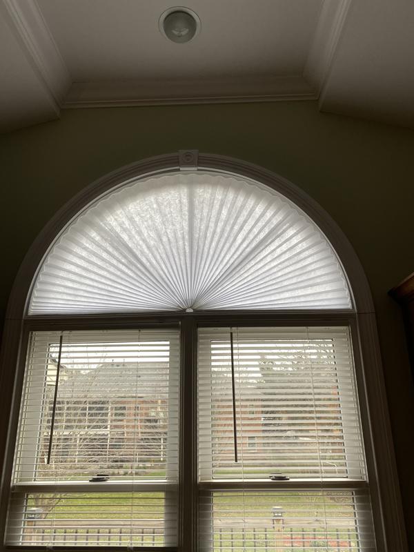 Redi Shade 72 in White Cordless Shade in the Window Shades