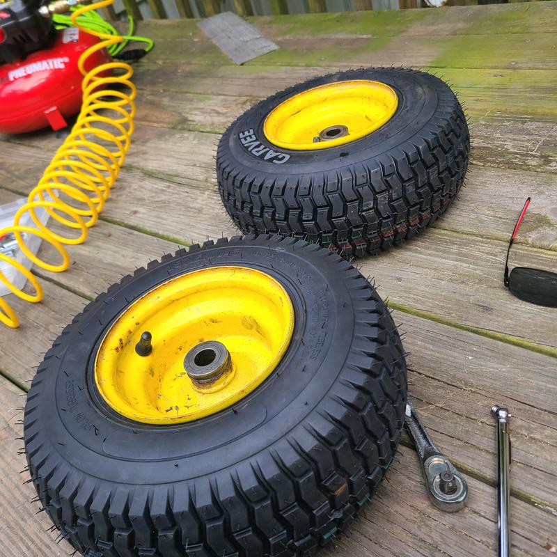 Garvee 2 Pcs 13x5 00 6 Lawn Mower Tires 4PR Tubeless Golf Cart Turf ...