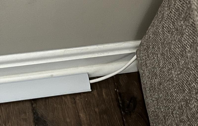 MonoSystems Coveway 4-Piece 96-in L White Raceway CW150-KTW at Lowes.com