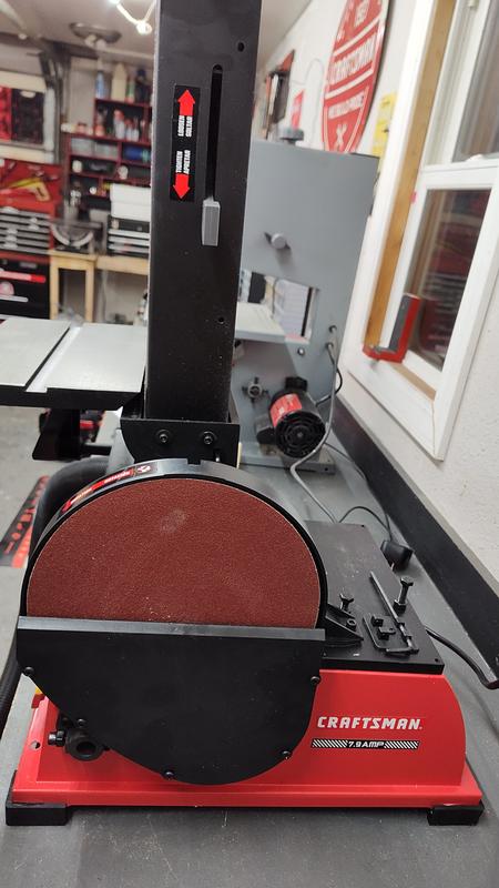 CRAFTSMAN 6-in x 48-in Belt 7.9-Amp Benchtop Sander CMXXSAX69434606 at ...