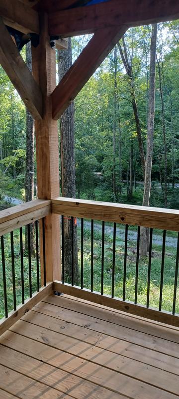 Deck Balusters Belinova Deck Balusters, 51 Pack Metal Deck Spindles, 26"x0.75" Staircase - View #9