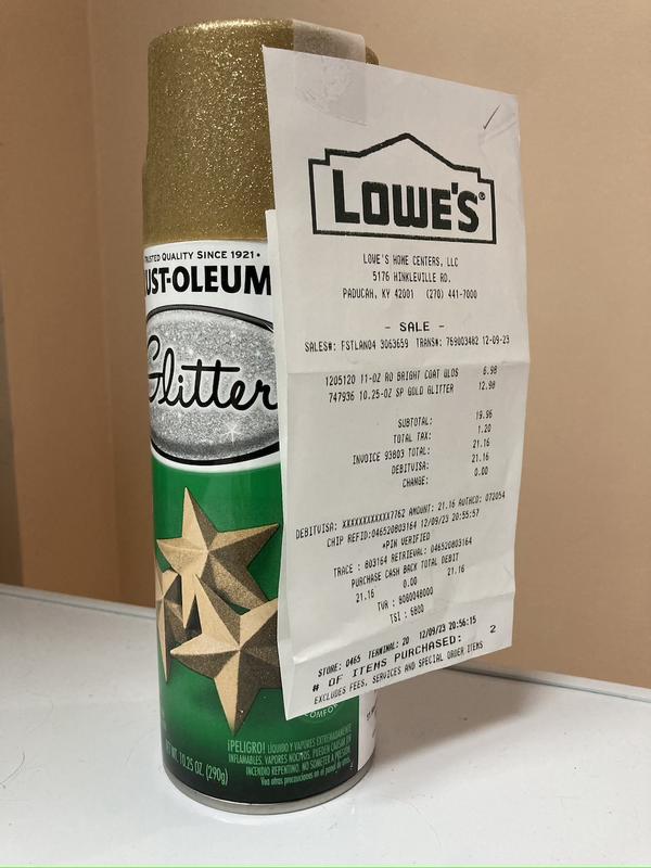 Rust-Oleum Specialty 10.25 oz. Gold Glitter Spray Paint (6-Pack) - Yahoo  Shopping