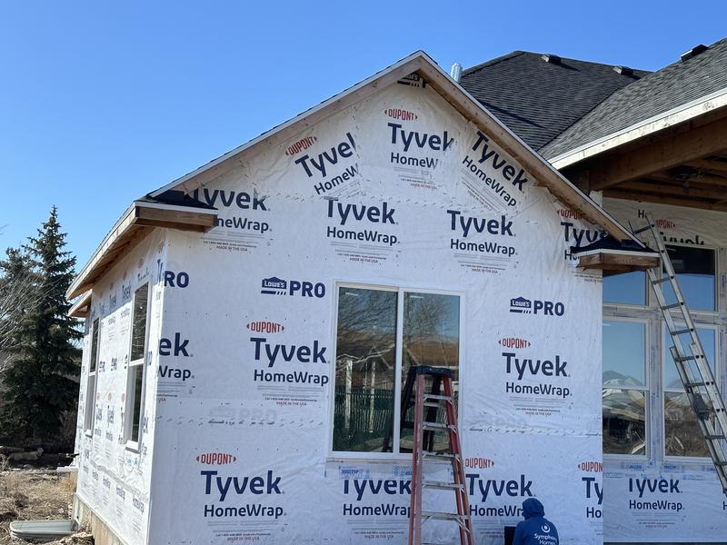 Tyvek 3-ft x 100-ft Water Resistant House Wrap (300-sq ft) in the House  Wrap department at