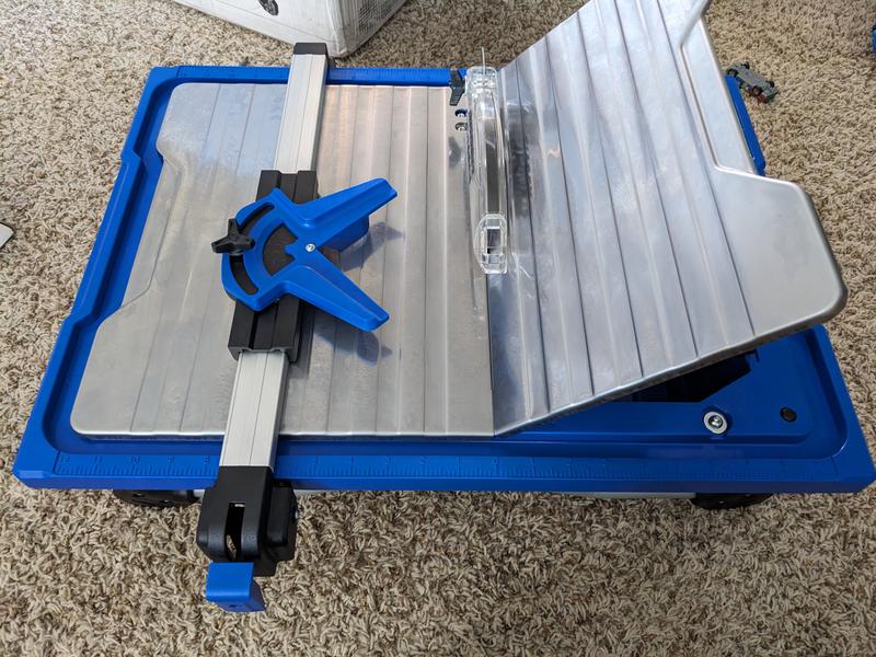 Kobalt 5Amp 7inBlade Corded Wet Tabletop Tile Saw In The, 49 OFF