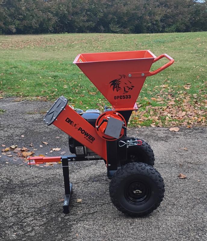 DK2 6.5 Kohler Gas Wood Chipper, 3-in Maximum Branch OPC533 at