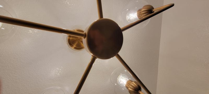 【中古】 Soren Lampe / Get Loose Origin 21 Soren 5-Light Gold Transitional Chandelier