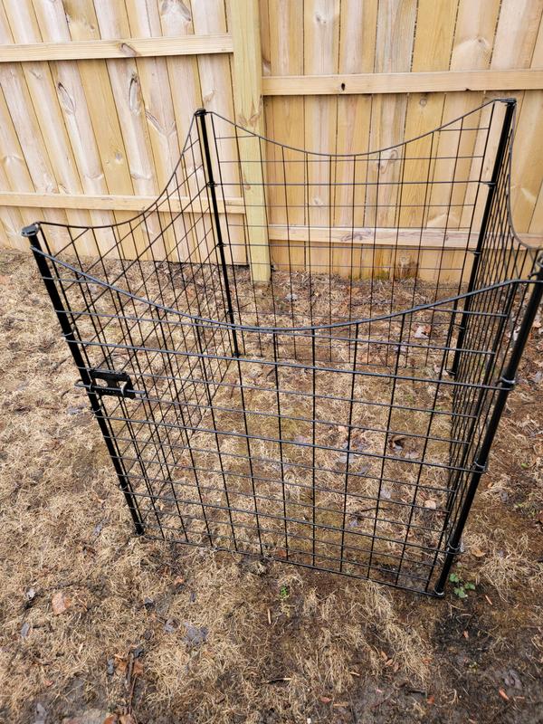 Zippity Outdoor Products 39in Tall Garden Metal Dog Fence Panels (5 Panels)  & Reviews