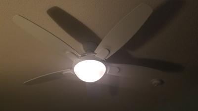 Hunter Contempo II 54-in Brushed Nickel Indoor Ceiling Fan