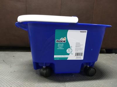 54cm Multifunctional Folding Bucket Mop Bucket With Wheel Portable