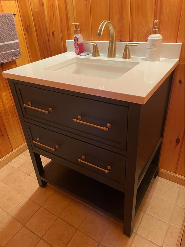 allen + roth A+R 60-IN WINDSOR BLUE VANITY at