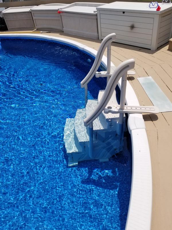 Confer Curve Above Ground Pool Steps For Sale Doheny's Pool