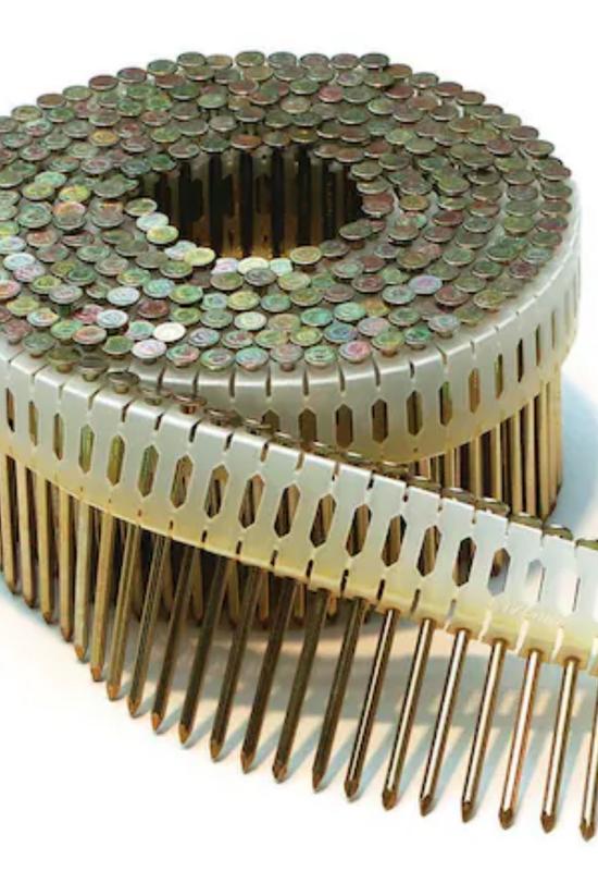 Paslode 2-1/4-in Hot-dipped Galvanized Ring Shank Collated Siding