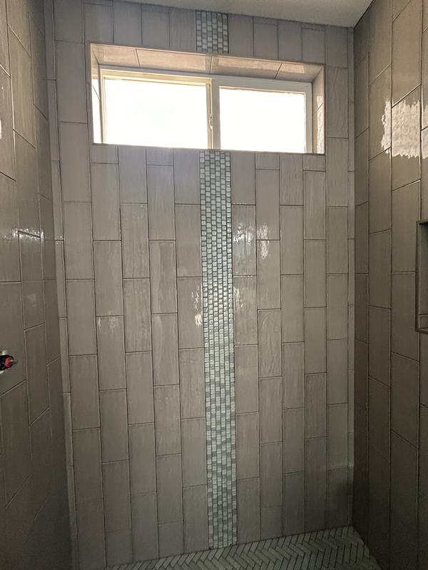 Elida Ceramica Beach Glass Blue 12-in x 12-in Glossy Glass Uniform Squares Patterned Wall Tile (0.968-sq. ft/ Piece)