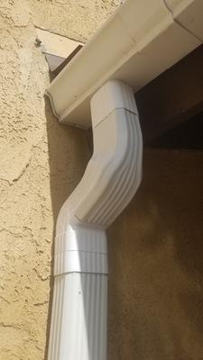 Ratio 538 Gutters and Downpipes brown