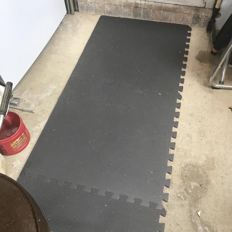 Stalwart 2-ft x 2-ft Interlocking Gray Foam Square Indoor Utility