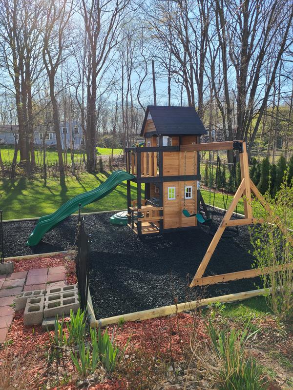 Canyon creek hot sale cedar playset