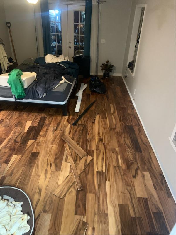 CoreLuxe Ultra 8mm x 5, 6, 7 Tobacco Road Acacia Waterproof Rigid Vinyl  Plank Flooring Multi-Width and Length