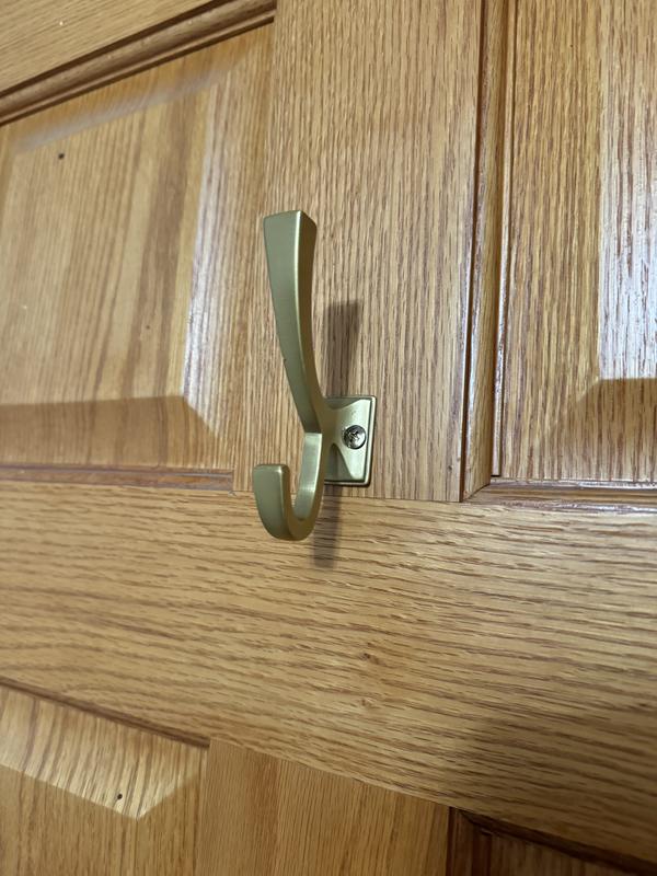 Franklin Brass 5-Pack Classic Edge 3 In.  76 Mm  Solid Door Stop In Modern Gold B47252k 117 C