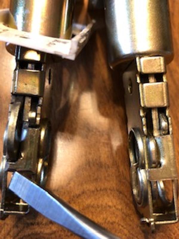 Schlage / Triple Option / Deadbolt latch / Antique Brass / 12-287-609