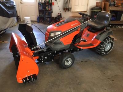 Husqvarna Electric Lift 50 in Two stage Residential Attachment Snow Blower in the Attachment Snow Blowers department at Lowes