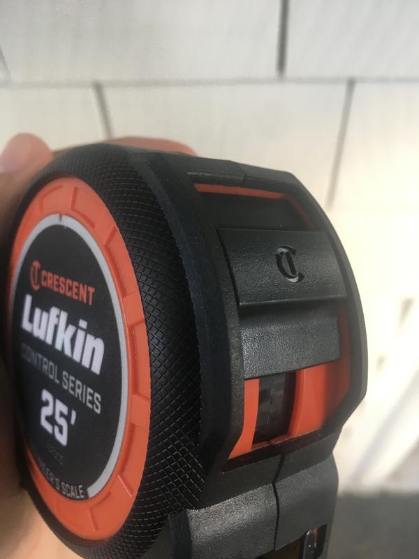 Lufkin 25' Engineer's Hi-Viz Orange Tape Measure (In/Ft/10ths/100ths) -  eGPS Solutions Inc.