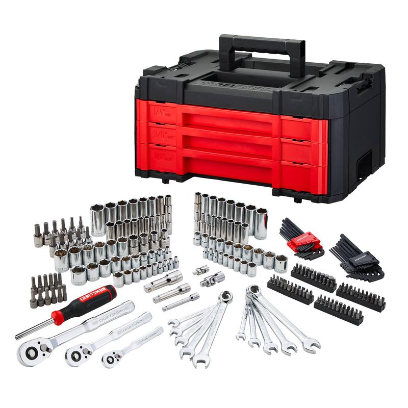 CRAFTSMAN VERSASTACK 242 -Piece Standard (SAE) and Metric