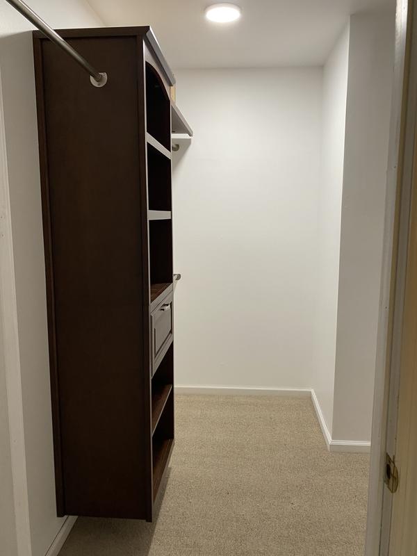 allen + roth Hartford 2-ft to 8-ft W x 6.83-ft H Java Solid