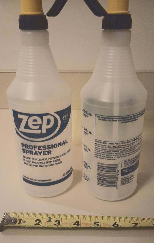 ZEP 32 oz. Professional Spray Bottle HDPRO36 - The Home Depot