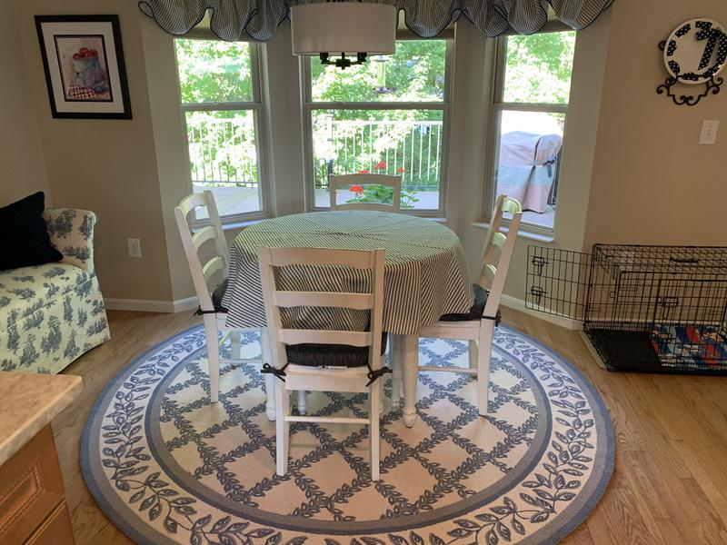 Safavieh Chelsea Lattice 3 X 4 (ft) Wool Ivory/Light Blue Indoor Floral ...