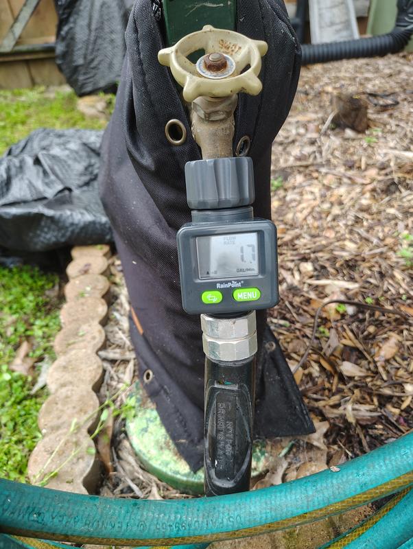 RainPoint 1 Output Port Stationary Digital hose end timer in the Hose ...