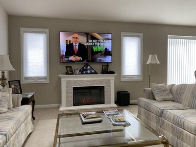 Ventilador de techo con luz Dallas  Living room grey, Living room with  fireplace, Living room built ins