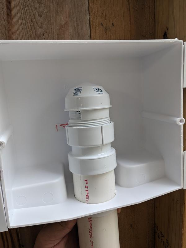 Oatey Plastic Air Admittance Valve Wall Box 39010 at Lowes.com