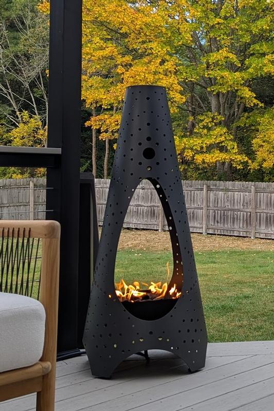 Style Selections Vented Gas Log Lava Rock LV-BLA-LWS at Lowes.com