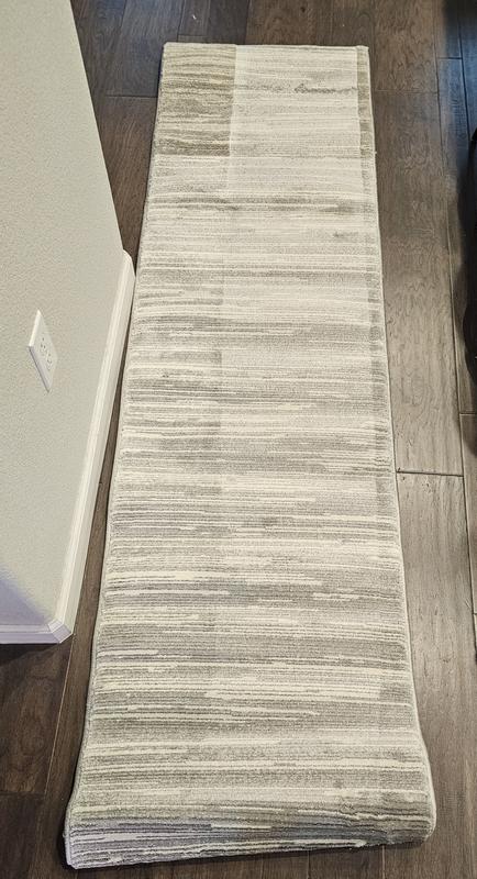 Origin 21 Tranquil Drift 8 X 10 (ft) Gray Indoor Area Rug R1305