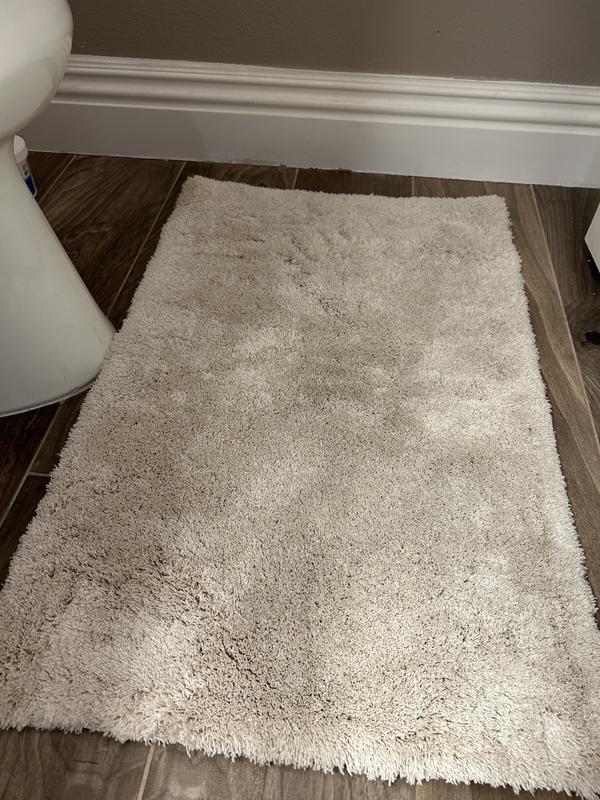 allen + roth 24-in x 40-in Dark Gray Polyester Bath Mat in the Bathroom Rugs  & Mats department at