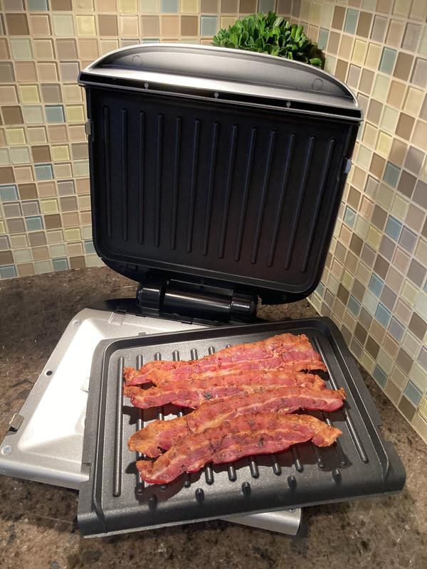 George Foreman 9.2-in L x 6.69-in W Non-Stick Residential in the Indoor  Grills department at