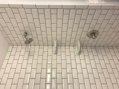 Daltile Restore 8.5 in. W Ceramic Wall Mounted Corner Shower Shelf