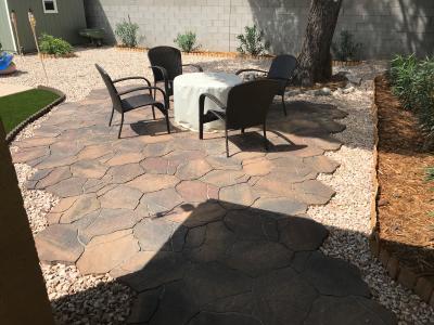 Prism 21 In L X 16 In W X 2 In H Patio Stone In The Pavers Stepping Stones Department At Lowes Com