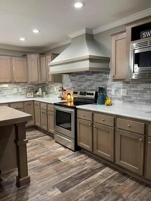 In Home NH3396 Stone Peel & Stick Backsplash, Grey 