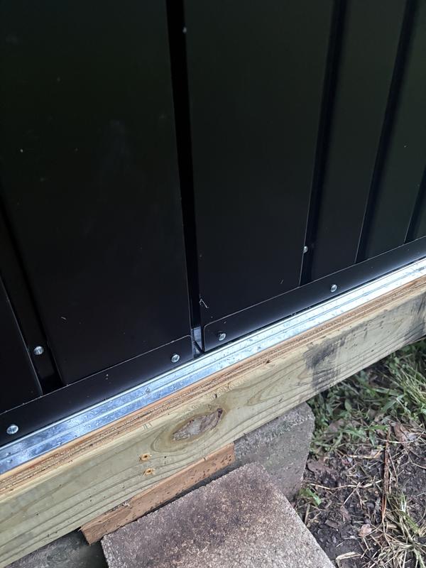 SHSO VEIKOUS 10-ft x 12-ft Galvanized steel Metal Storage Shed in