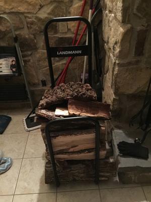 Landmann firewood caddy hot sale