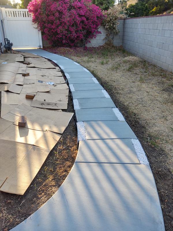 IRONRIDGE 16.25-ft x 4-in 5 -Pack Slate Steel Landscape edging section ...