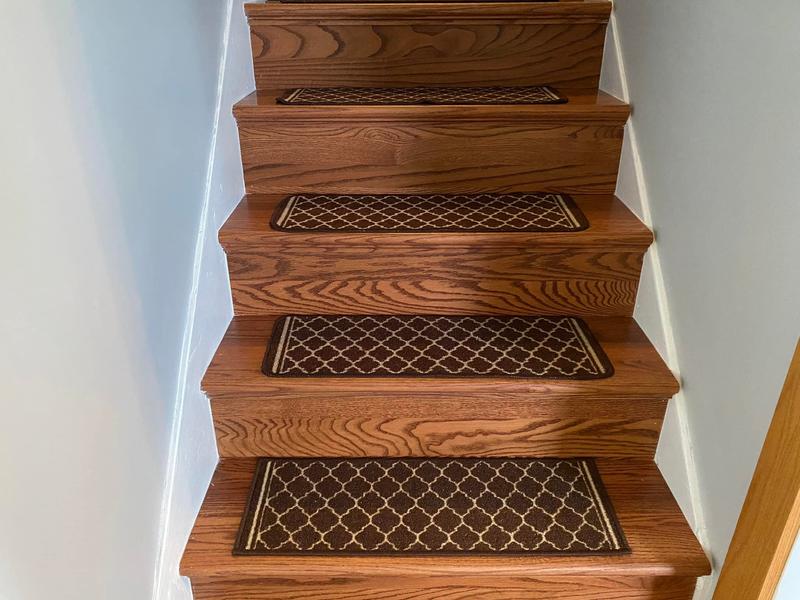 Stairtek 36-Inches x 7.5-Inches x 0.75-Inches Gunstock Red oak Wood ...