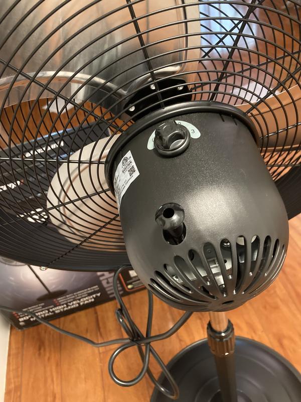 Hurricane® Pro High Velocity Oscillating Metal Stand Fan 20 - HGC7364 –  Hurricane fans