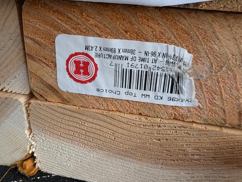 TWO BY FOUR 7” Ltd.100 2 in. x 4 in. x 20 ft. SYP #2 Standard Grade Dimensional