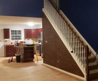 47 75 In X 7 98 Ft Embossed Red Brick Wall Panel At Lowes Com