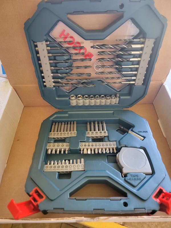 Bosch 65-Piece High-Speed Steel Hex Shank Screwdriver Bit Set Bosch 65-Piece High-Speed Steel Hex Shank Screwdriver Bit Set