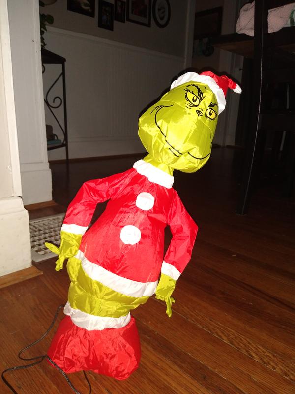 Gemmy 1.6-ft Dr. Seuss The Grinch Christmas Inflatable at Lowes.com